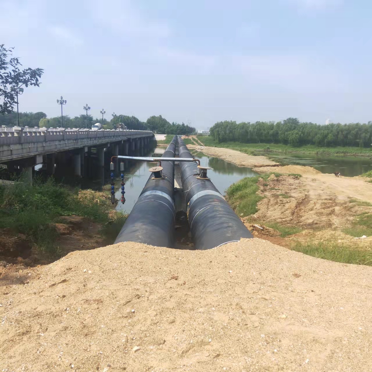 阜阳西气东输管道施工输油管道清洗
